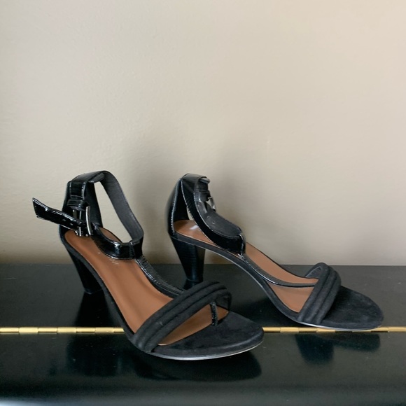 NEW! DONALD J PLINER BLACK LEATHER HEEL - Picture 5 of 6